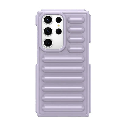 WANLONFENG LK Series for Samsung Galaxy S23 Ultra Case TPU Phone Cover with Screen Film Capsule Anti-Slip Grip