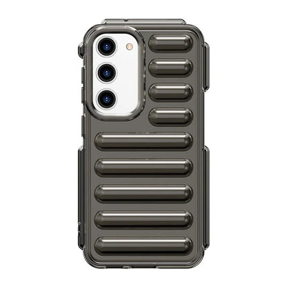 WANLONFENG LK Series for Samsung Galaxy S23 Case with Screen Film Shockproof TPU Phone Cover Capsule Design