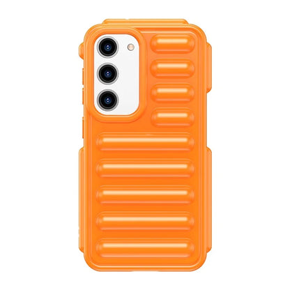 WANLONFENG LK Series for Samsung Galaxy S23 Case with Screen Film Shockproof TPU Phone Cover Capsule Design