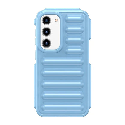 WANLONFENG LK Series for Samsung Galaxy S23 Case with Screen Film Shockproof TPU Phone Cover Capsule Design