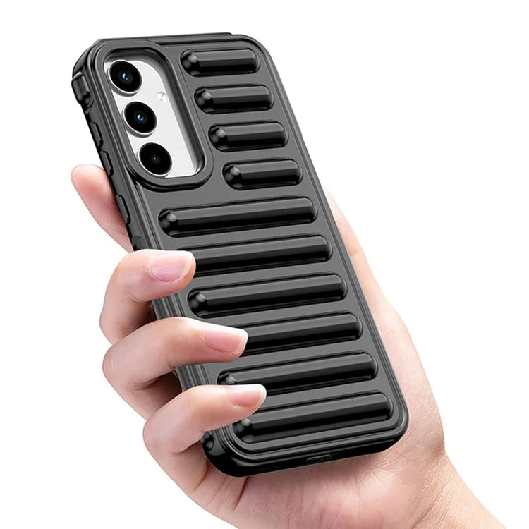 WANLONFENG LK Series for Samsung Galaxy A25 5G (Global) (161.0 X 76.5 X 8.3mm) Case 2-in-1 TPU Phone Cover with Screen Film