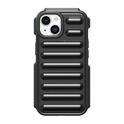 WANLONFENG LK Series for iPhone 13 Case with Screen Film Flexible TPU Phone Cover 3D Capsule