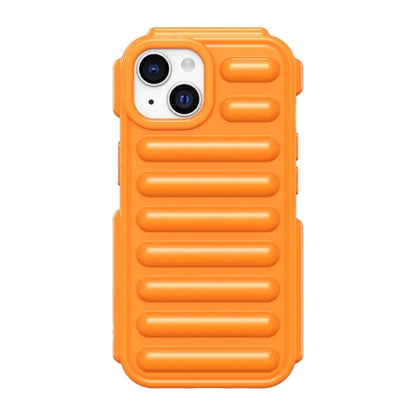 WANLONFENG LK Series for iPhone 13 Case with Screen Film Flexible TPU Phone Cover 3D Capsule