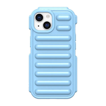 WANLONFENG LK Series for iPhone 13 Case with Screen Film Flexible TPU Phone Cover 3D Capsule