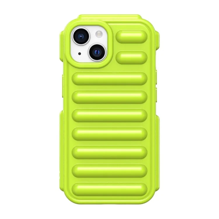 WANLONFENG LK Series for iPhone 13 Case with Screen Film Flexible TPU Phone Cover 3D Capsule