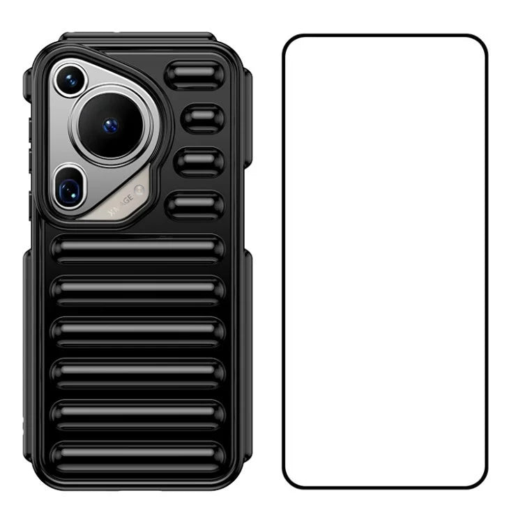 WANLONFENG LK Series for Huawei Pura 70 Ultra Case Capsule Rugged TPU Phone Cover with Screen Film