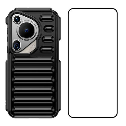 WANLONFENG LK Series for Huawei Pura 70 Ultra Case Capsule Rugged TPU Phone Cover with Screen Film