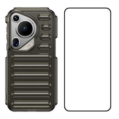 WANLONFENG LK Series for Huawei Pura 70 Ultra Case Capsule Rugged TPU Phone Cover with Screen Film