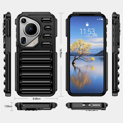 WANLONFENG LK Series for Huawei Pura 70 Ultra Case Capsule Rugged TPU Phone Cover with Screen Film
