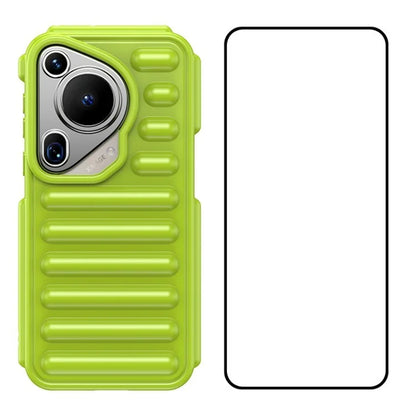 WANLONFENG LK Series for Huawei Pura 70 Ultra Case Capsule Rugged TPU Phone Cover with Screen Film