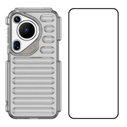 WANLONFENG LK Series for Huawei Pura 70 Ultra Case Capsule Rugged TPU Phone Cover with Screen Film