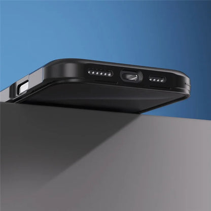 For iPhone 16 Pro Max Case Silicone+TPU Frame Double-Side 9H Tempered Glass Back Cover