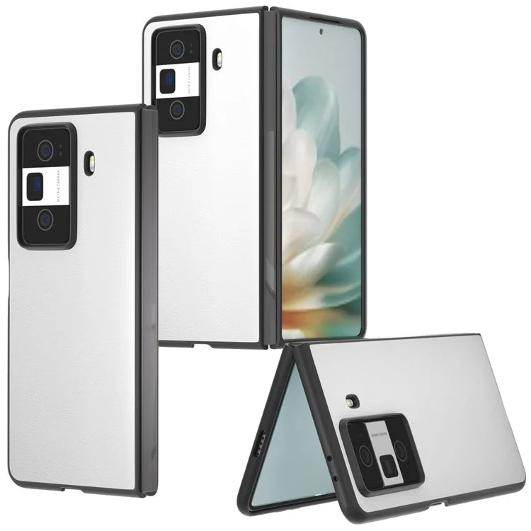 For Honor Magic Vs3 5G Case PU Leather Coated Hard PC Protective Phone Cover