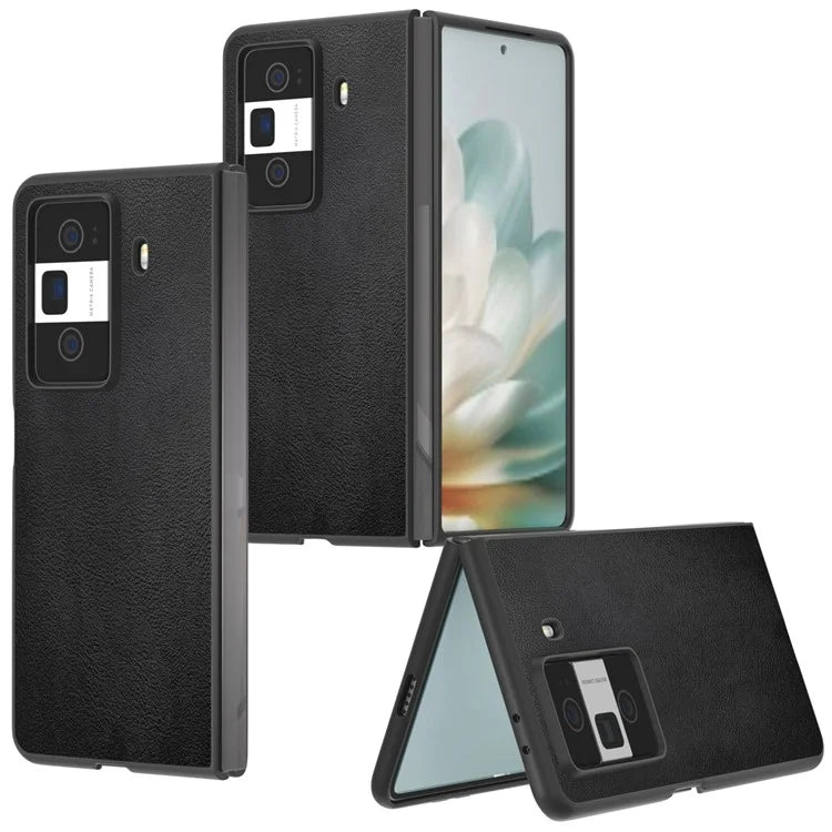 For Honor Magic Vs3 5G Case PU Leather Coated Hard PC Protective Phone Cover