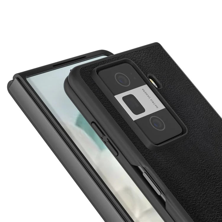 For Honor Magic Vs3 5G Case PU Leather Coated Hard PC Protective Phone Cover
