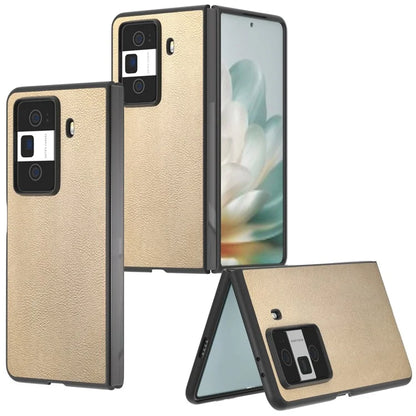 For Honor Magic Vs3 5G Case PU Leather Coated Hard PC Protective Phone Cover
