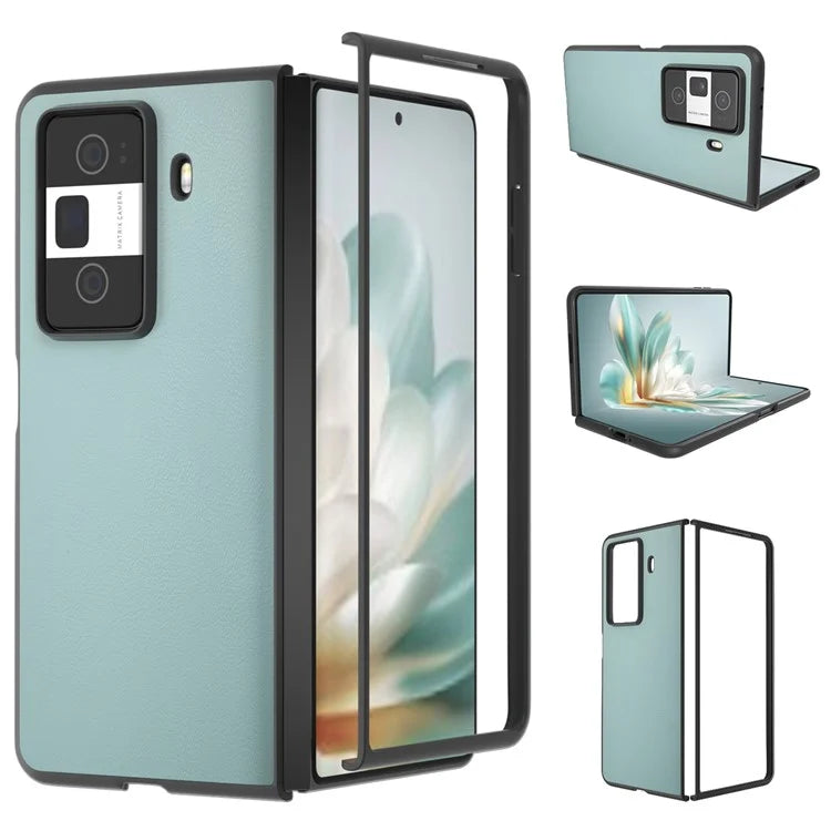 For Honor Magic Vs3 5G Case PU Leather Coated Hard PC Protective Phone Cover