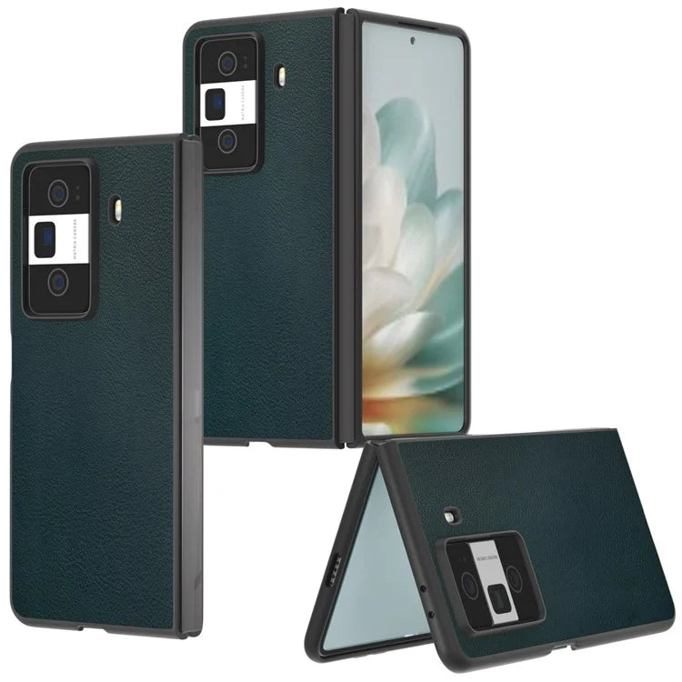 For Honor Magic Vs3 5G Case PU Leather Coated Hard PC Protective Phone Cover