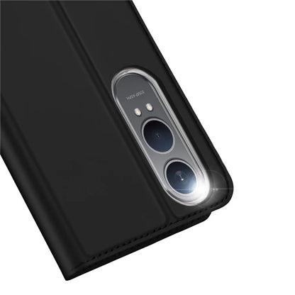 DUX DUCIS Skin Pro Series For OnePlus Nord CE4 Lite 5G / Oppo K12x 5G (China) Case Leather Cover Card Holder