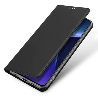 DUX DUCIS Skin Pro Series For OnePlus Nord CE4 Lite 5G / Oppo K12x 5G (China) Case Leather Cover Card Holder