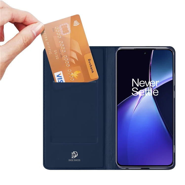 DUX DUCIS Skin Pro Series For OnePlus Nord CE4 Lite 5G / Oppo K12x 5G (China) Case Leather Cover Card Holder