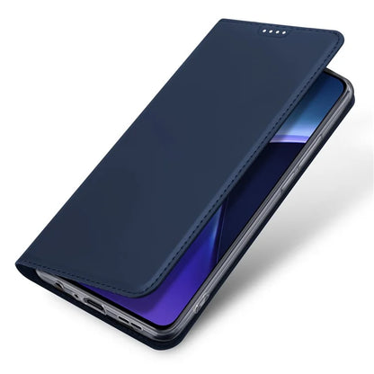 DUX DUCIS Skin Pro Series For OnePlus Nord CE4 Lite 5G / Oppo K12x 5G (China) Case Leather Cover Card Holder