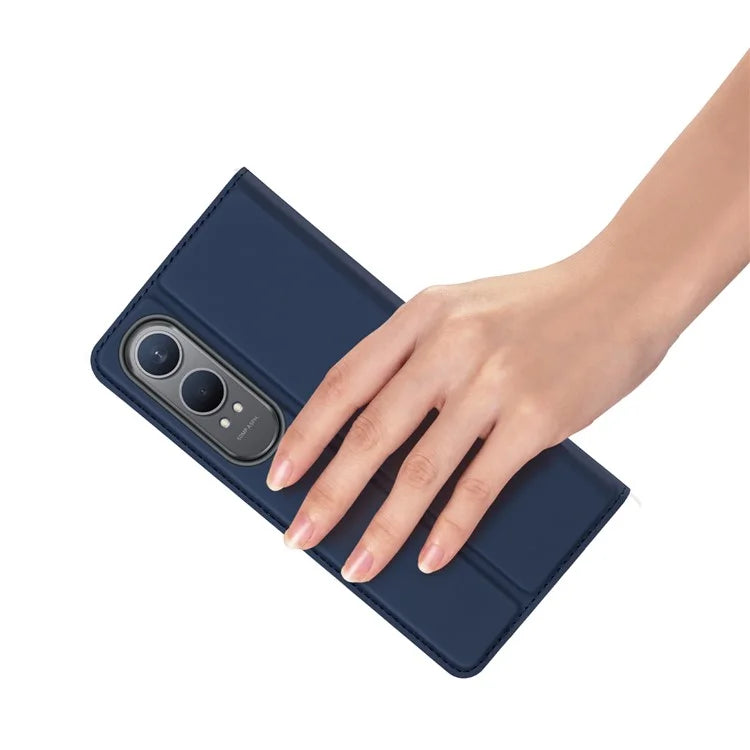 DUX DUCIS Skin Pro Series For OnePlus Nord CE4 Lite 5G / Oppo K12x 5G (China) Case Leather Cover Card Holder