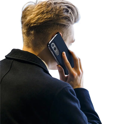DUX DUCIS Skin Pro Series For OnePlus Nord CE4 Lite 5G / Oppo K12x 5G (China) Case Leather Cover Card Holder