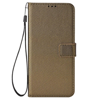 For Nothing CMF Phone 1 Case PU Leather Diamond Texture Shockproof Phone Cover