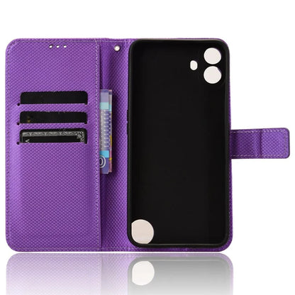 For Nothing CMF Phone 1 Case PU Leather Diamond Texture Shockproof Phone Cover