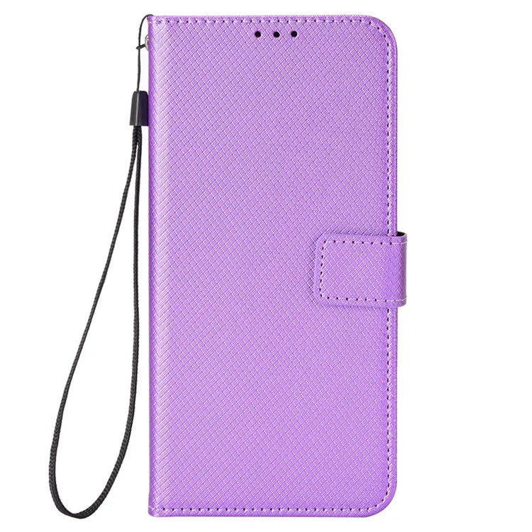 For Nothing CMF Phone 1 Case PU Leather Diamond Texture Shockproof Phone Cover