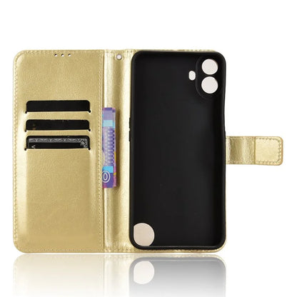 For Nothing CMF Phone 1 Wallet Case Crazy Horse Texture Leather Phone Cover
