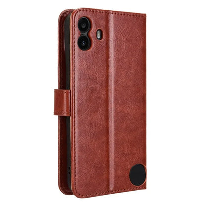 For Nothing CMF Phone 1 Wallet Case Crazy Horse Texture Leather Phone Cover
