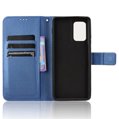 For Motorola Edge (2024) 5G Shockproof Case PU Leather Phone Cover Diamond Texture
