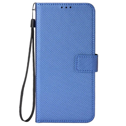For Motorola Edge (2024) 5G Shockproof Case PU Leather Phone Cover Diamond Texture
