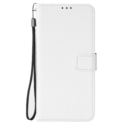 For Motorola Edge (2024) 5G Shockproof Case PU Leather Phone Cover Diamond Texture