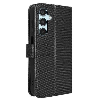 For Samsung Galaxy M35 5G Case Diamond Texture PU Leather Phone Cover