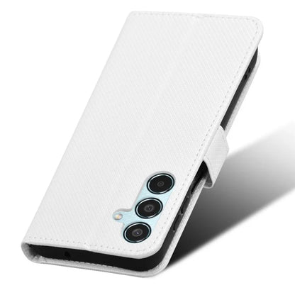 For Samsung Galaxy M35 5G Case Diamond Texture PU Leather Phone Cover