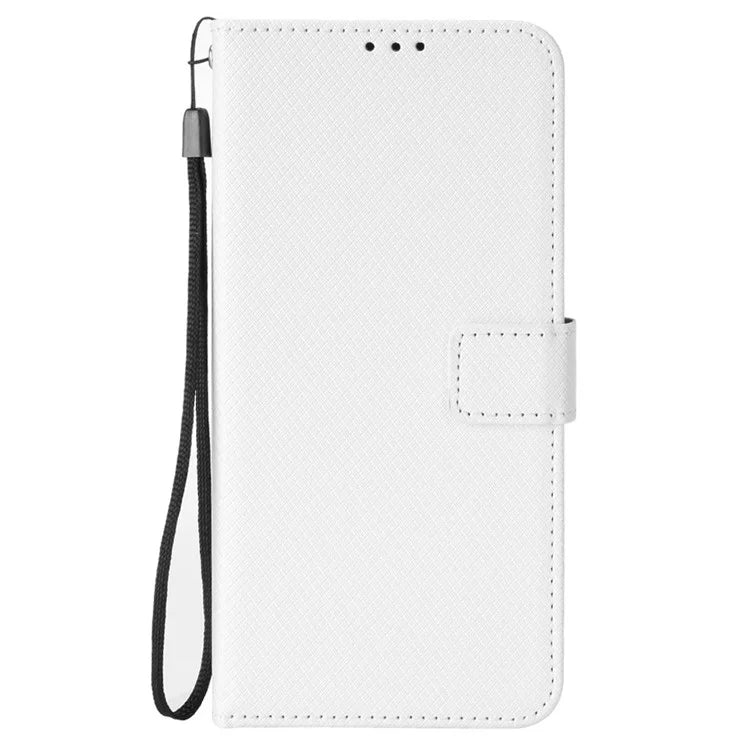 For Samsung Galaxy M35 5G Case Diamond Texture PU Leather Phone Cover