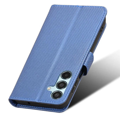 For Samsung Galaxy M35 5G Case Diamond Texture PU Leather Phone Cover