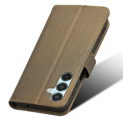For Samsung Galaxy M35 5G Case Diamond Texture PU Leather Phone Cover