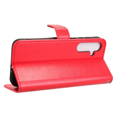 For Samsung Galaxy M35 5G Wallet Case Crazy Horse Texture Leather Stand Phone Cover