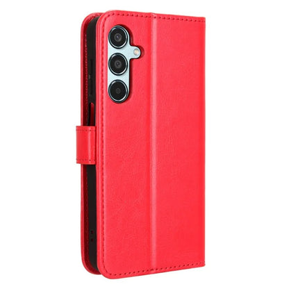For Samsung Galaxy M35 5G Wallet Case Crazy Horse Texture Leather Stand Phone Cover