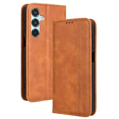 For Samsung Galaxy M35 5G Wallet Case Retro PU Leather Stand Phone Cover