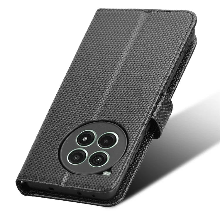 For OnePlus Ace 3 Pro 5G Phone Case Diamond Texture PU Leather Flip Cover