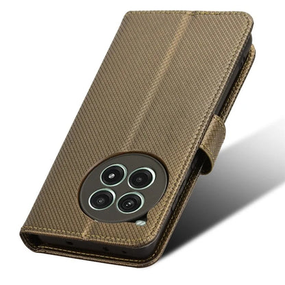For OnePlus Ace 3 Pro 5G Phone Case Diamond Texture PU Leather Flip Cover