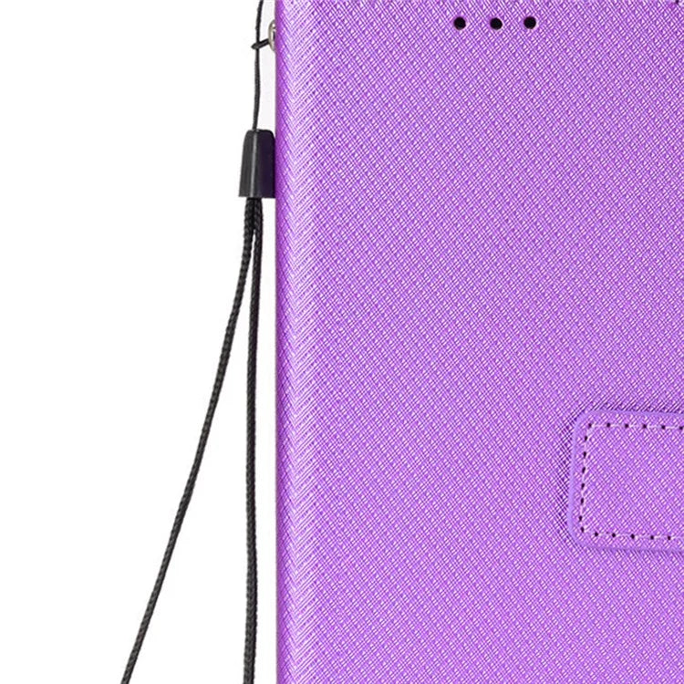 For OnePlus Ace 3 Pro 5G Phone Case Diamond Texture PU Leather Flip Cover