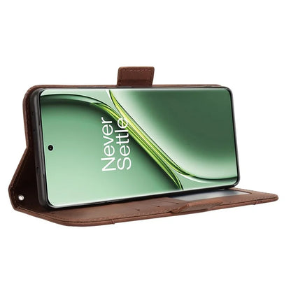 For OnePlus Ace 3 Pro 5G Wallet Case Multiple Card Slots Drop-Proof Leather Phone Cover