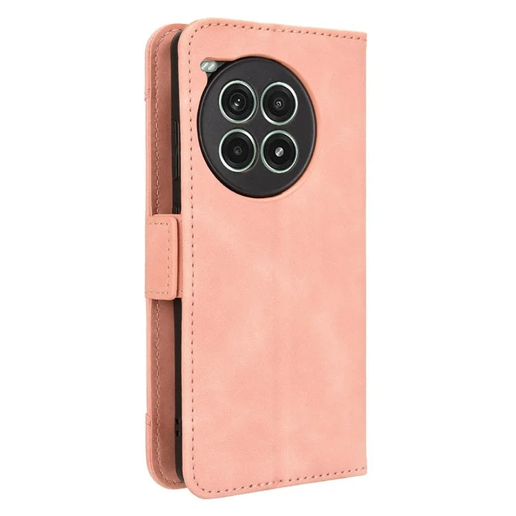 For OnePlus Ace 3 Pro 5G Wallet Case Multiple Card Slots Drop-Proof Leather Phone Cover