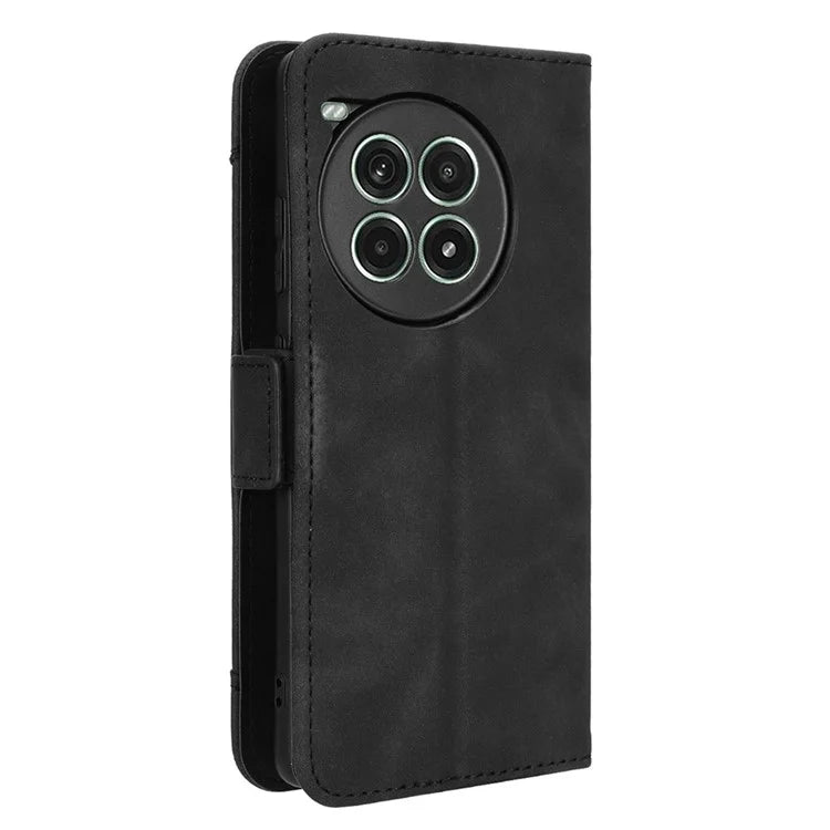 For OnePlus Ace 3 Pro 5G Wallet Case Multiple Card Slots Drop-Proof Leather Phone Cover